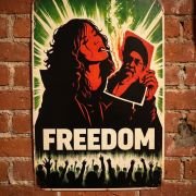 Freedom For Iran Poster