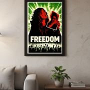 Freedom For Iran Poster