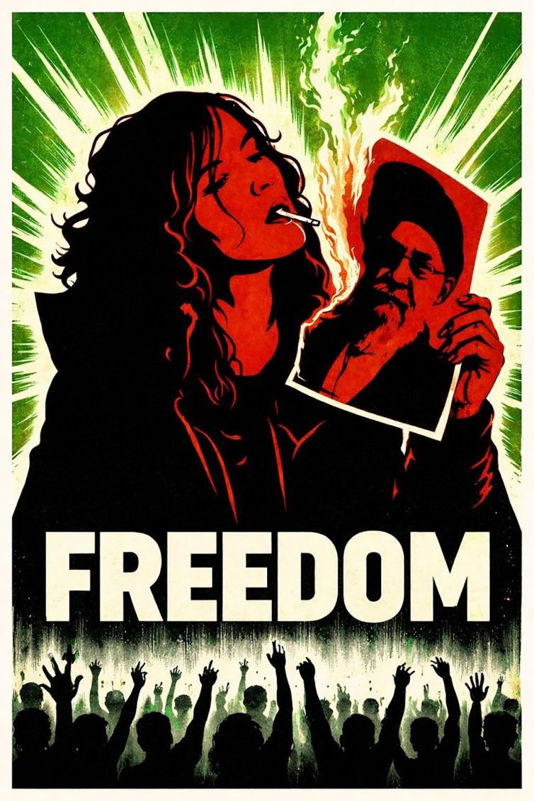 Freedom For Iran Poster