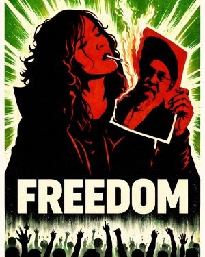 Freedom For Iran Poster