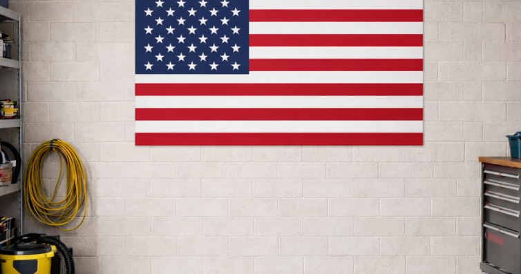 American Flag Poster