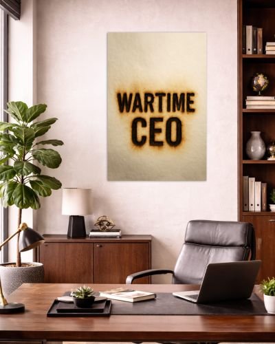 Wartime CEO Poster