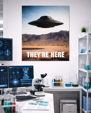 They’re Here Poster