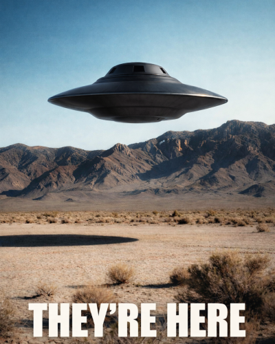 They’re Here Poster