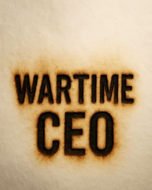 Wartime CEO Poster