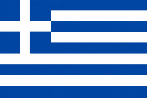 Greek Flag Poster