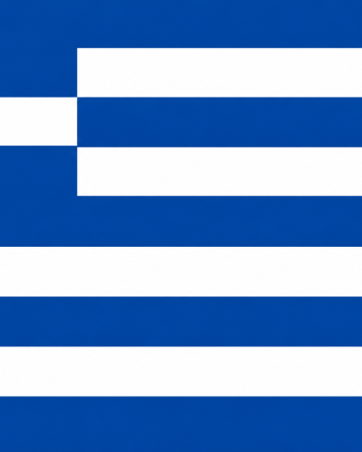 Greek Flag Poster