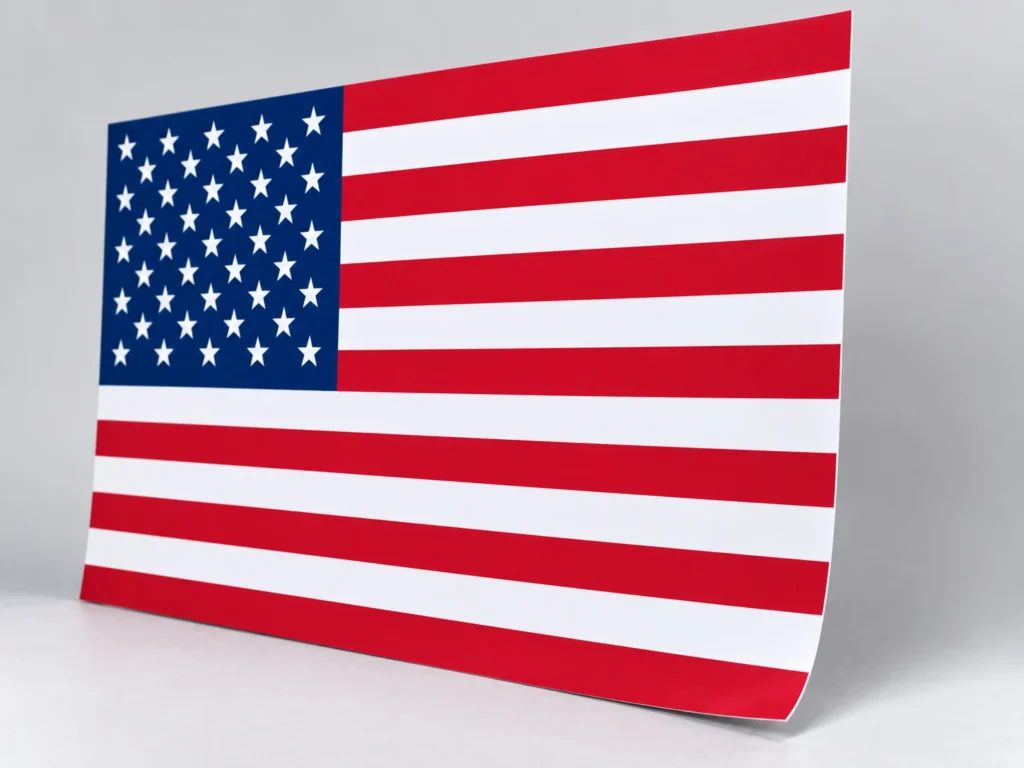 American Flag Poster